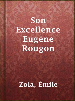 Son Excellence Eugène Rougon - ebook
